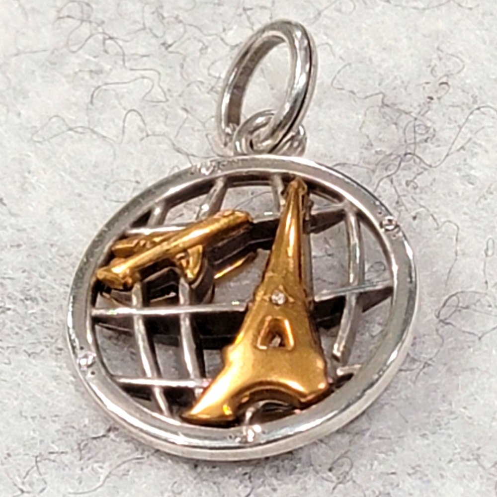 BRIGHTON RETIRED WANDERLUST PARIS AMULET NWOT - Picture 2 of 3